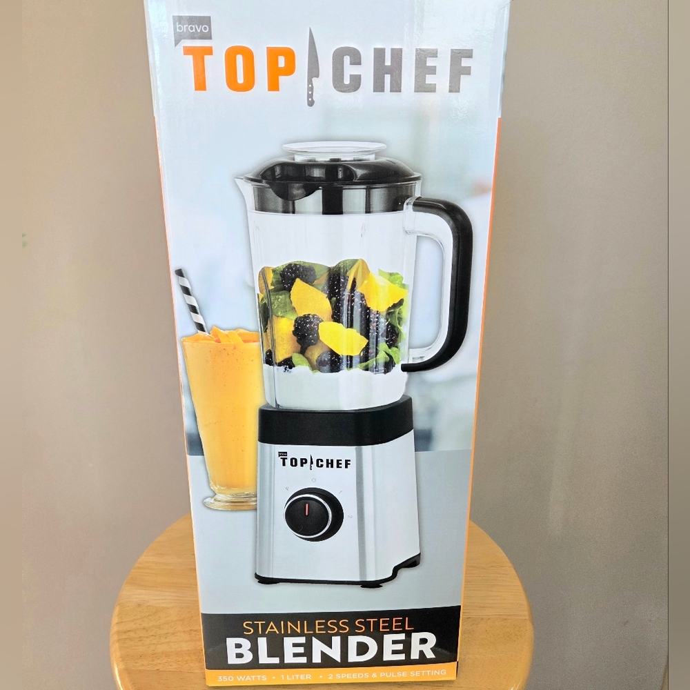 Top Chef Blender with Measuring Cup Lid